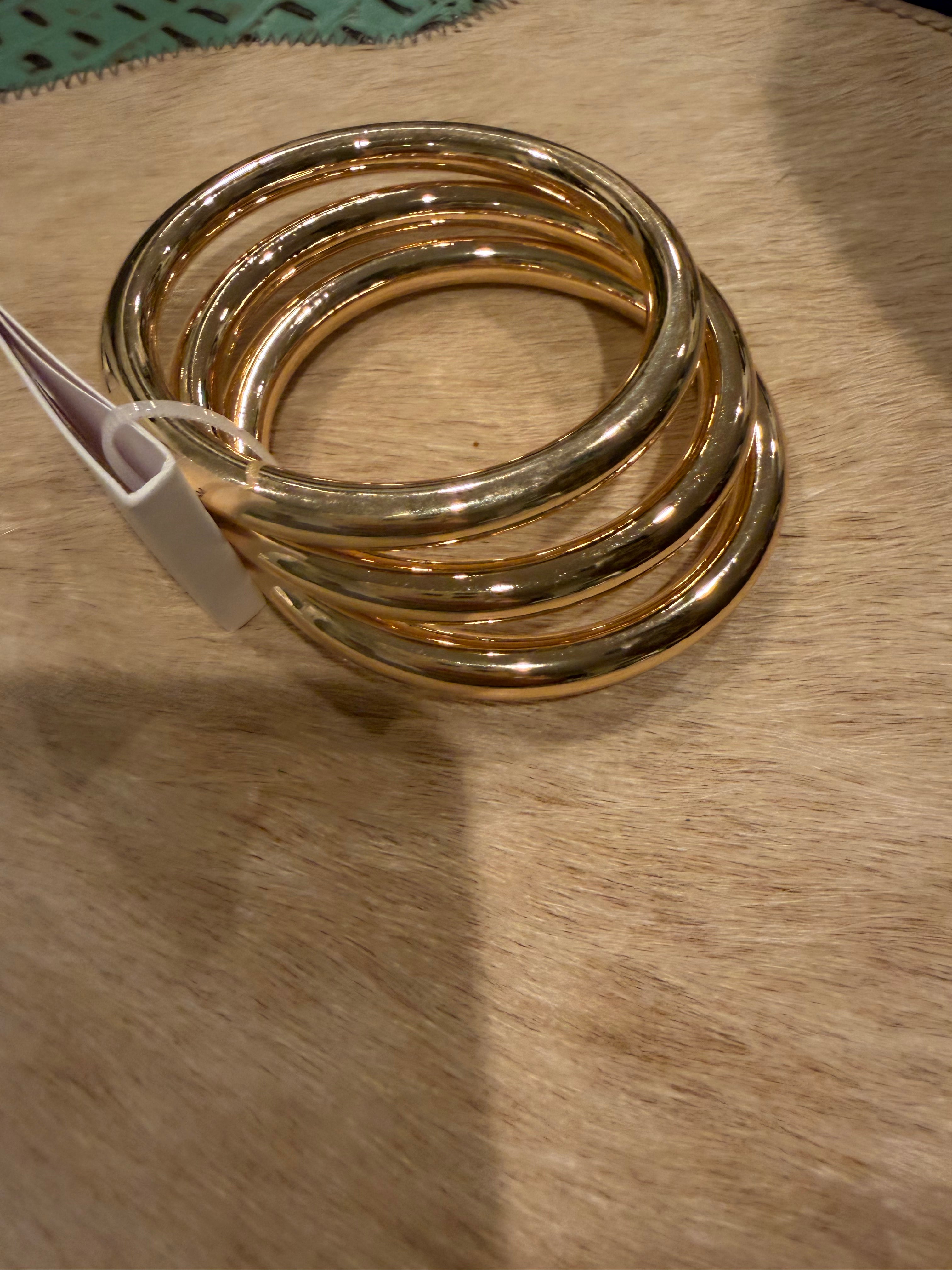 Golden Hour Stack Bangles