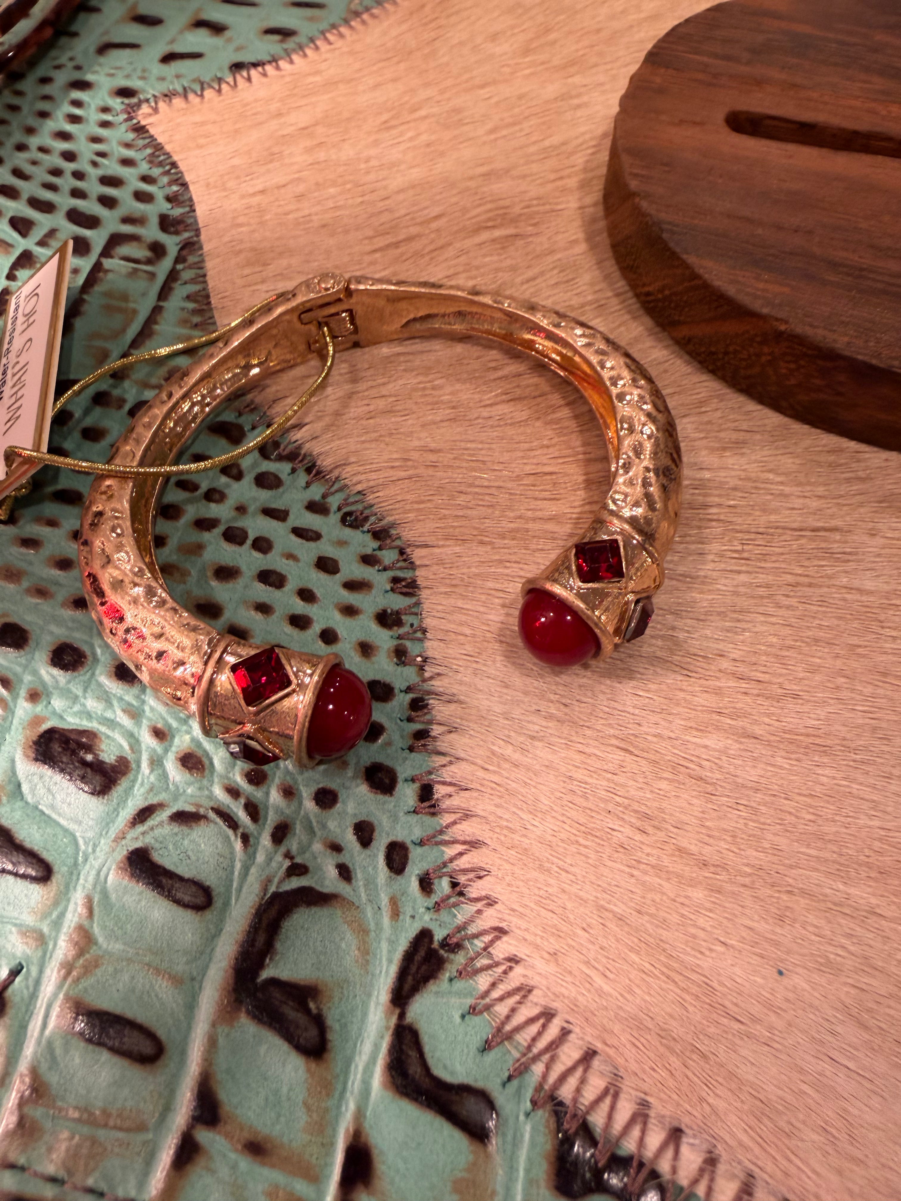 The Crimson Canyon Cuff