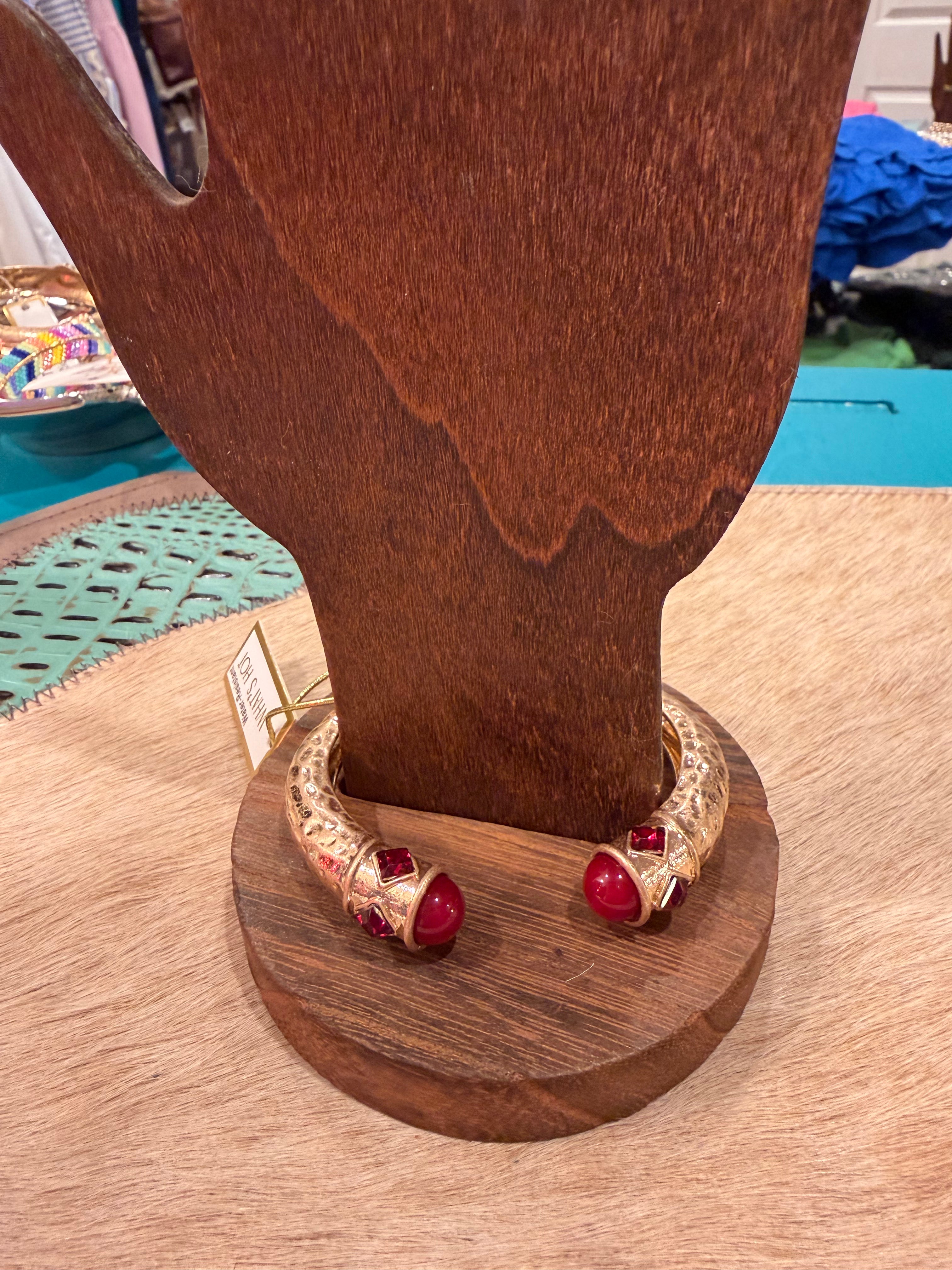 The Crimson Canyon Cuff