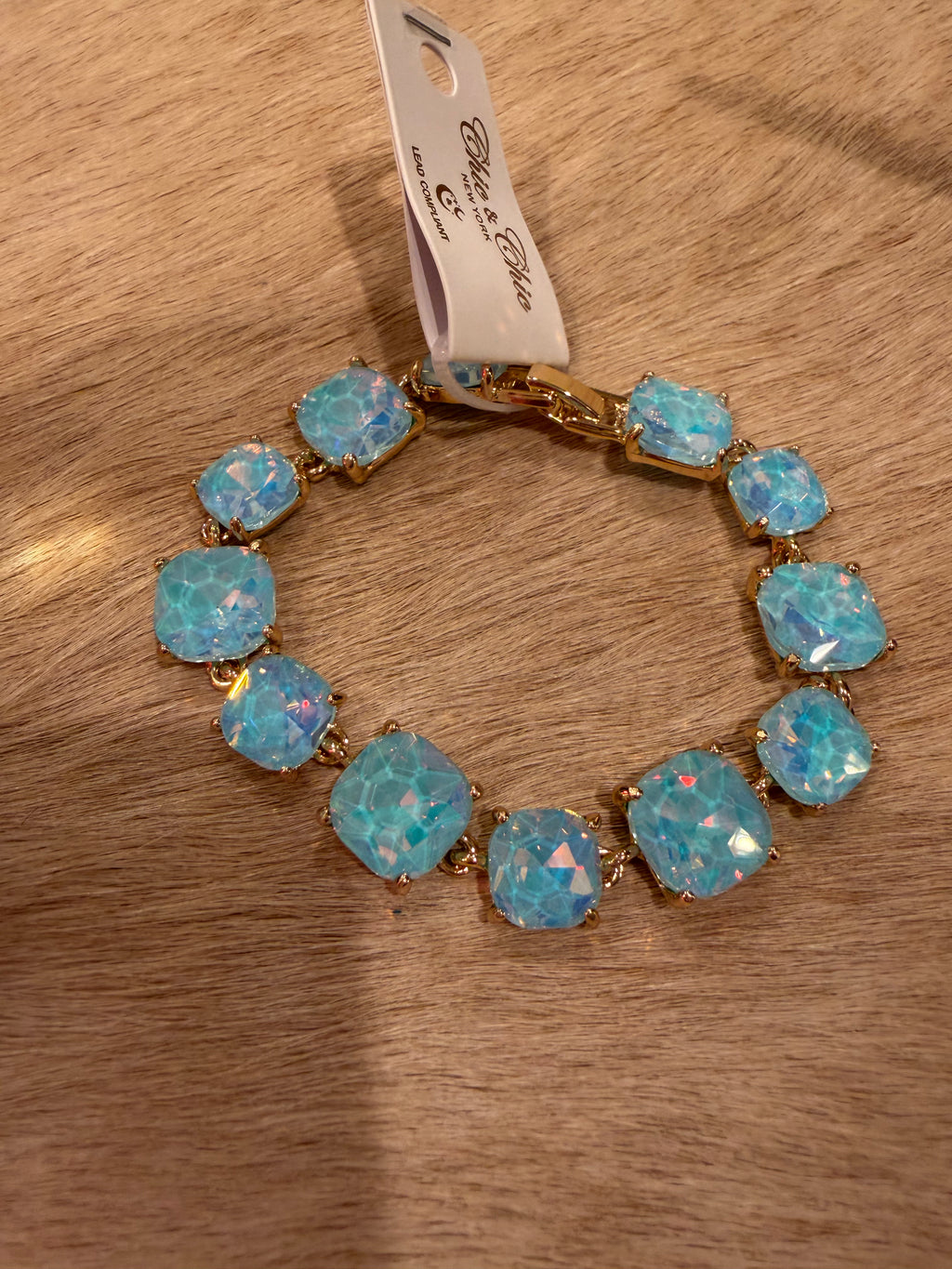 Blue Lagoon Tennis Bracelet