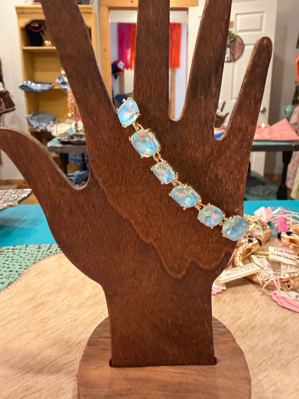 Blue Lagoon Tennis Bracelet