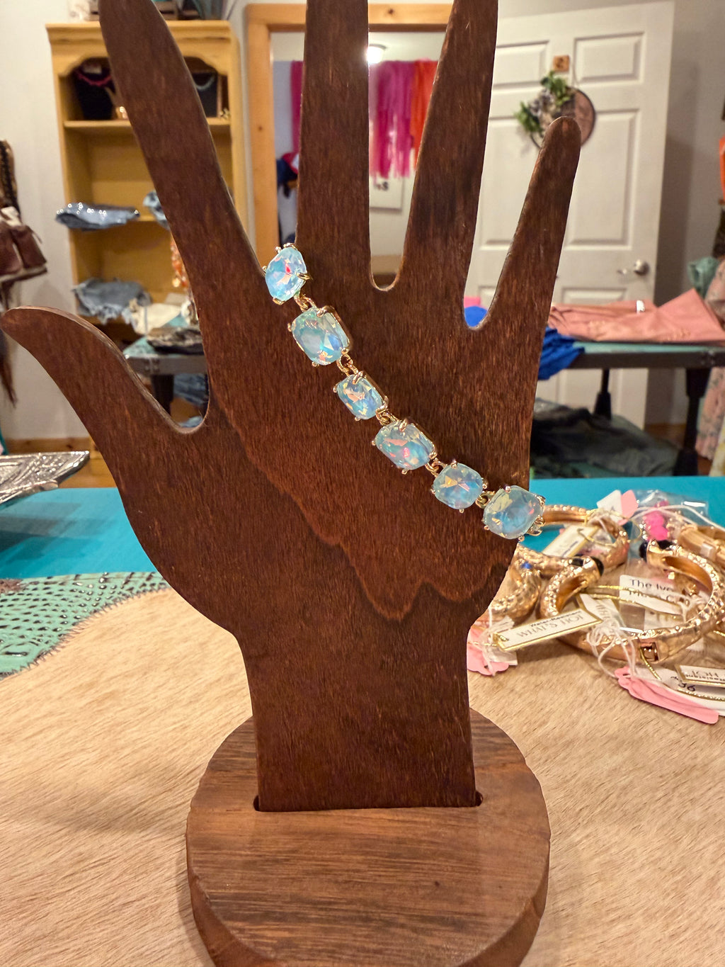 Blue Lagoon Tennis Bracelet