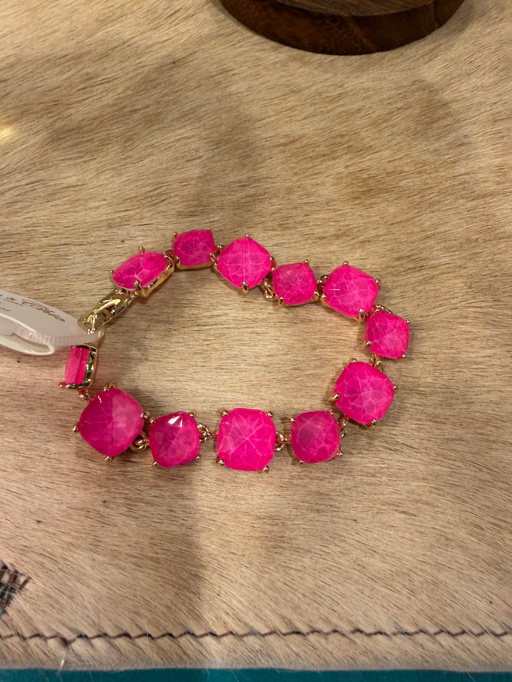 The Hot Pink Haven Bracelet