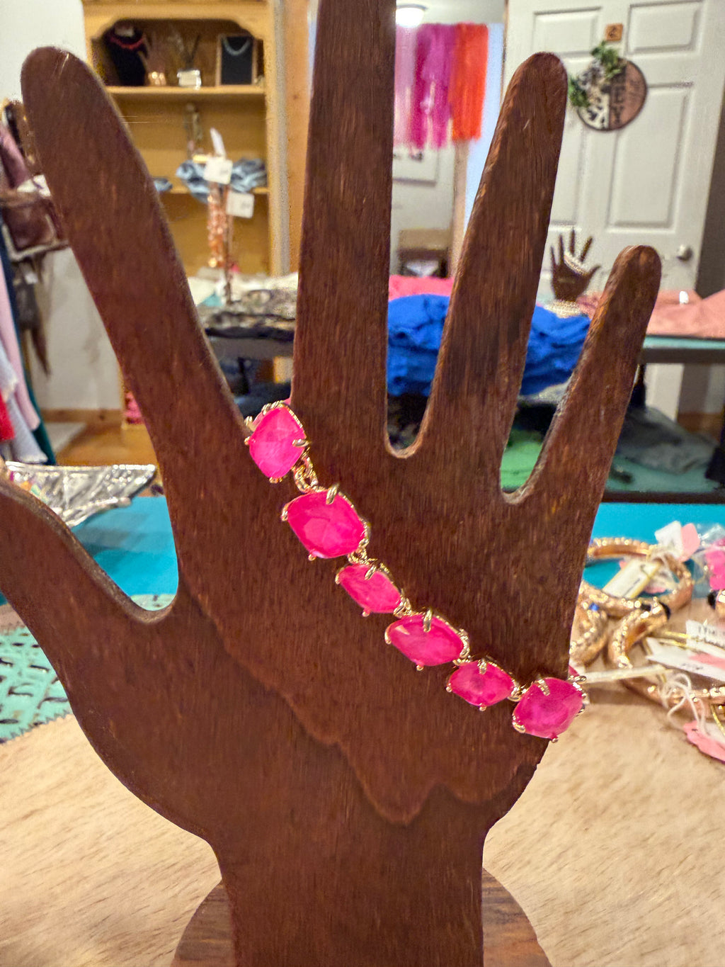 The Hot Pink Haven Bracelet