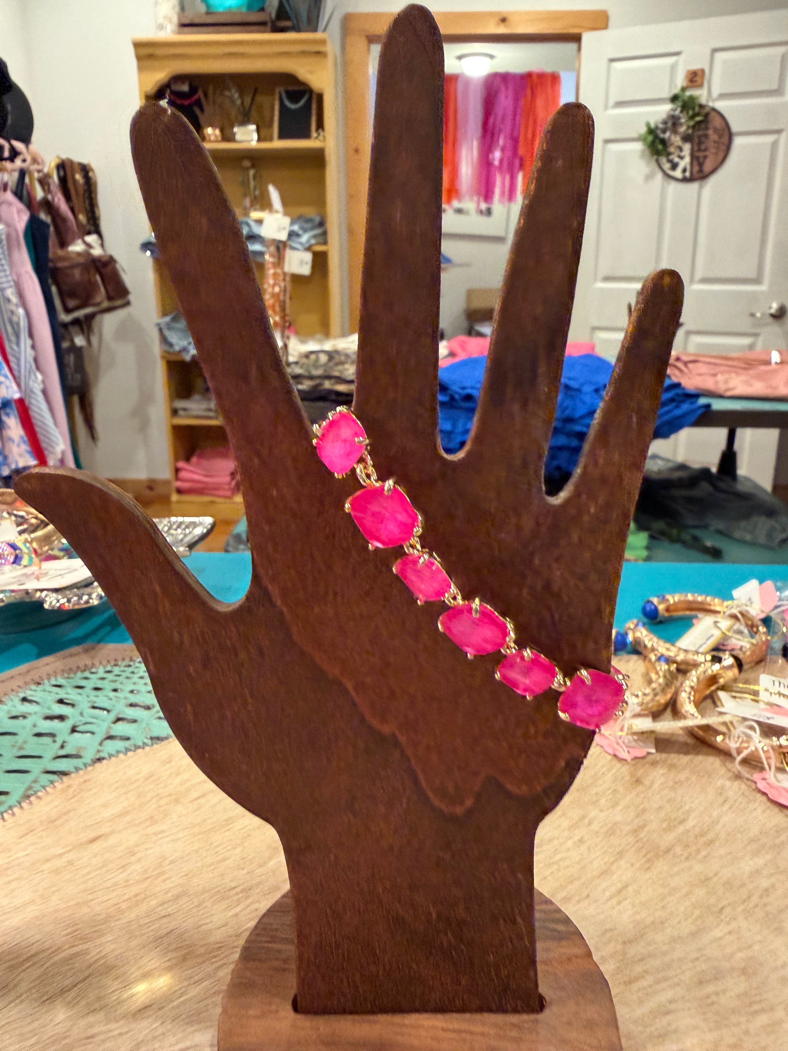 The Hot Pink Haven Bracelet