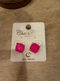 The Pink Prairie Studs
