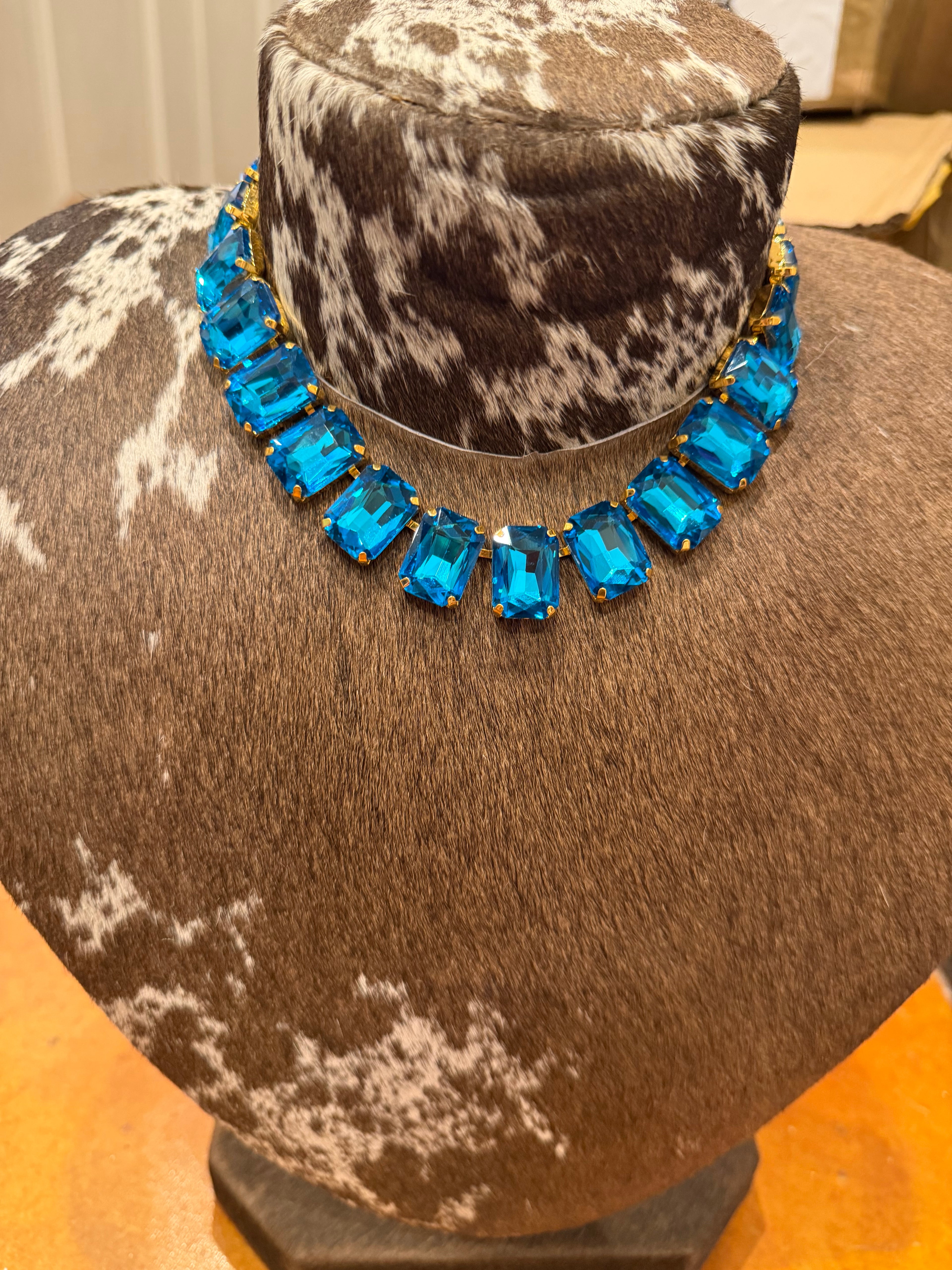 Turquoise Skies Statement Necklace