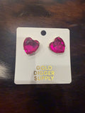 Sweetheart Spark Stud Earrings