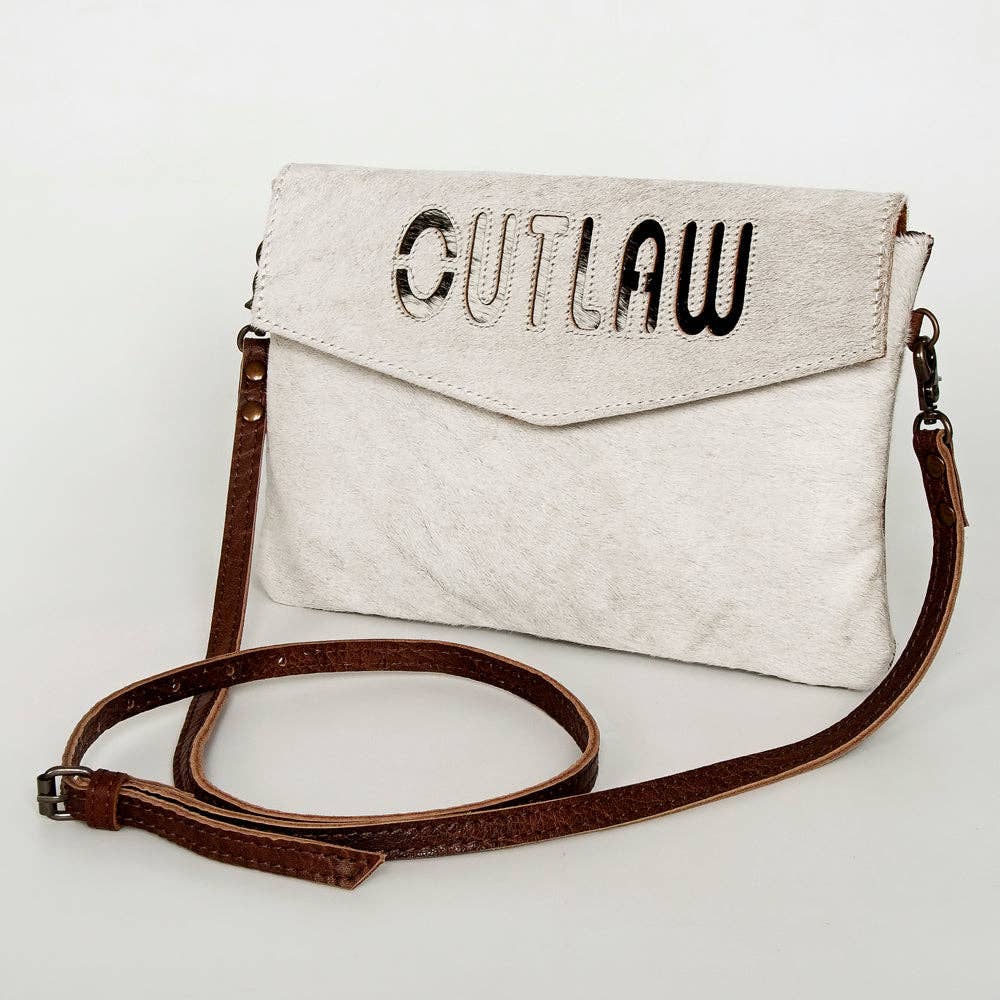 Giddy Up Cowhide Crossbody