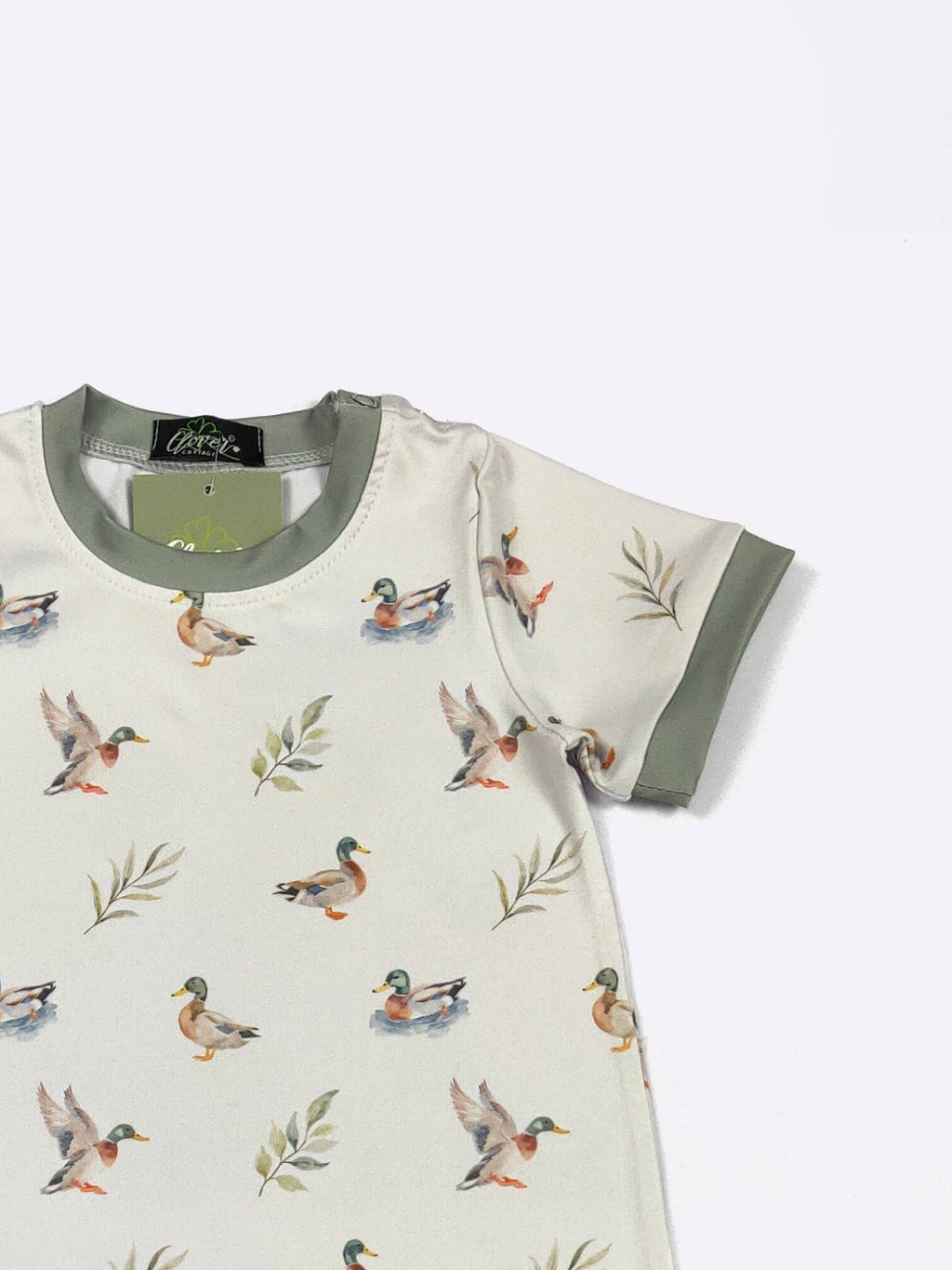 Drake Duck Boy Romper