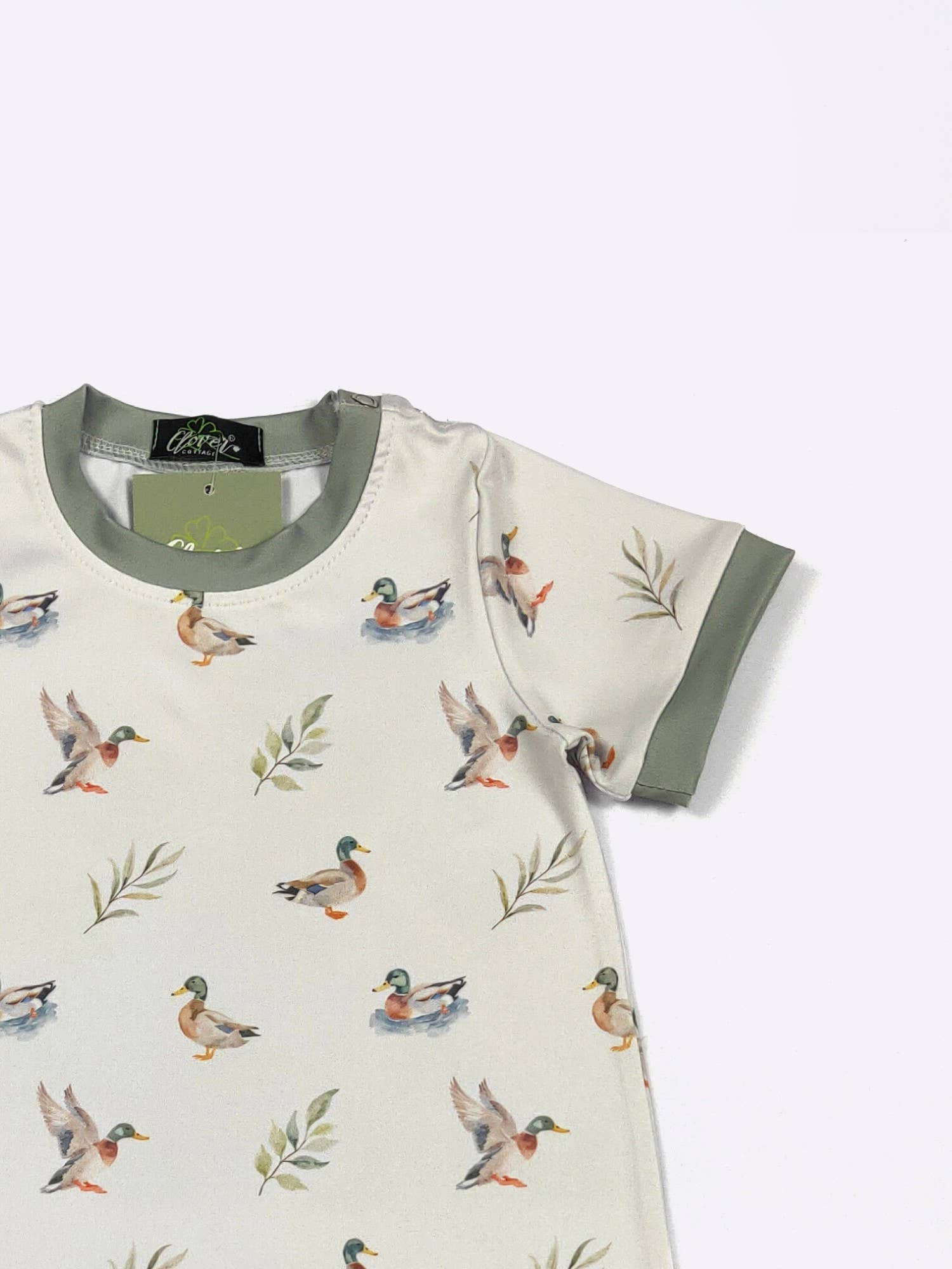 Drake Duck Boy Romper
