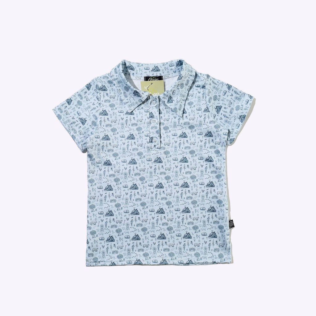 Hazy Farms Boy Collar Shirt