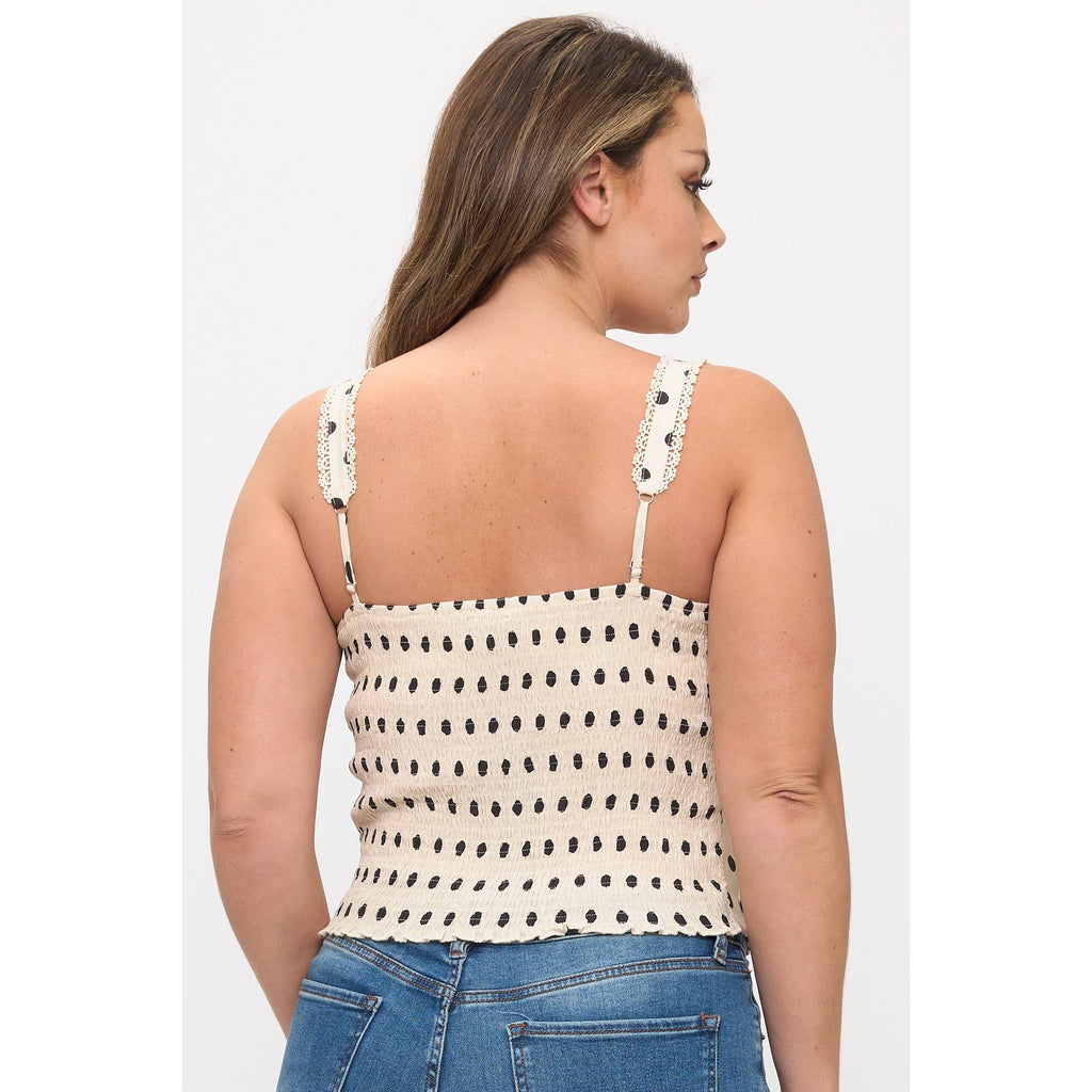 Curvy Darling Dot Cami