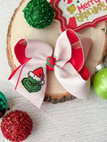 Grinch bow