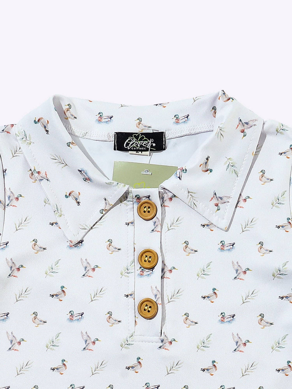 Drake Duck Boy Collar Shirt