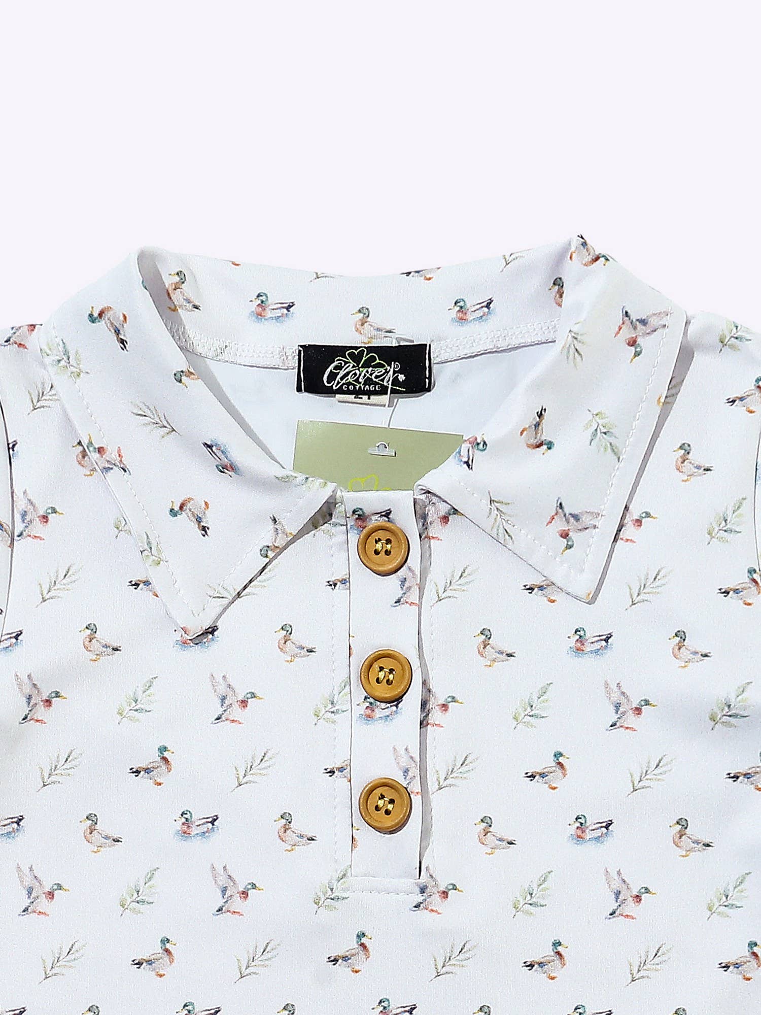 Drake Duck Boy Collar Shirt