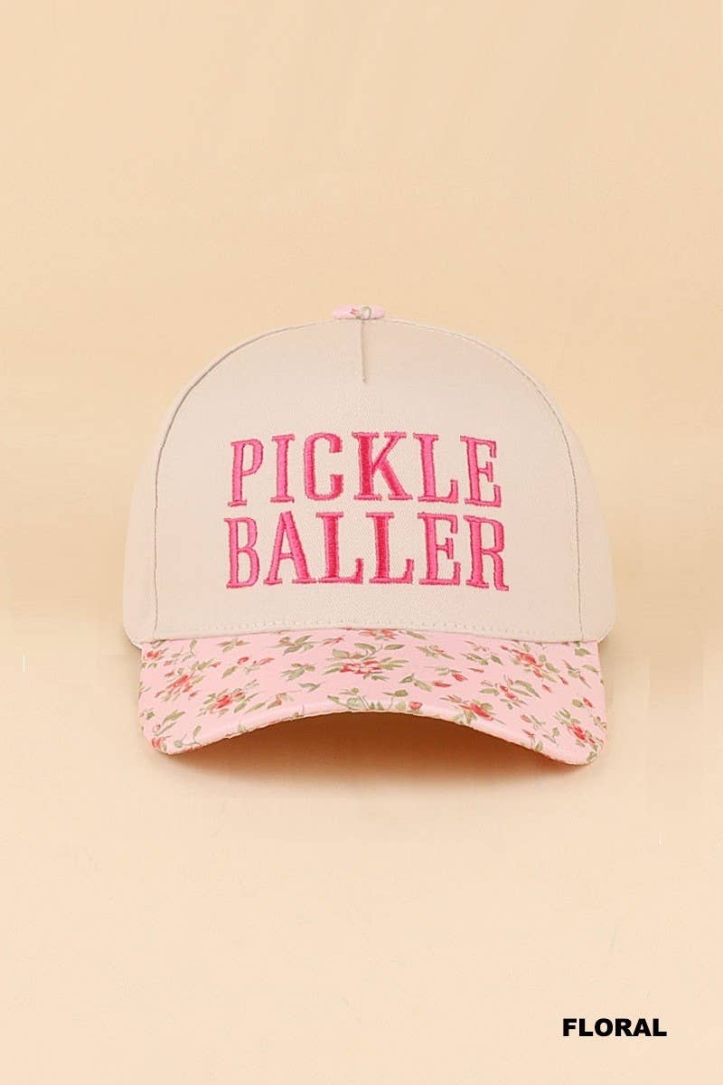 Pickle Baller Two Tone Snapback Hat