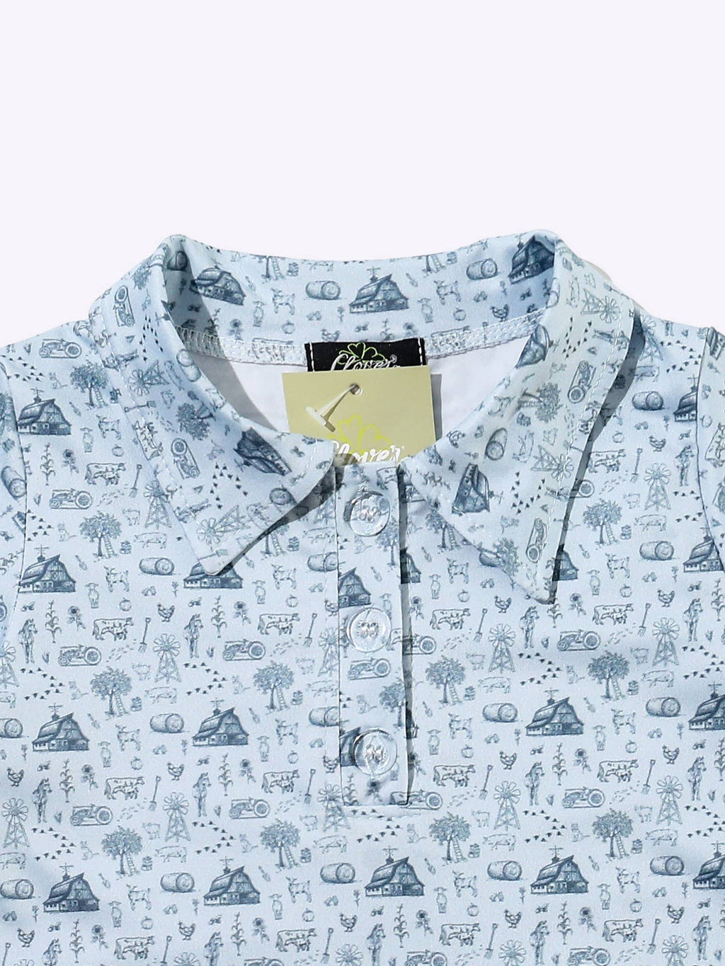 Hazy Farms Boy Collar Shirt
