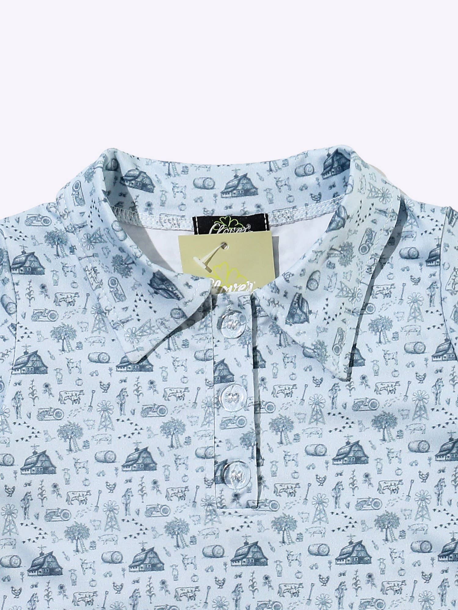 Hazy Farms Boy Collar Shirt