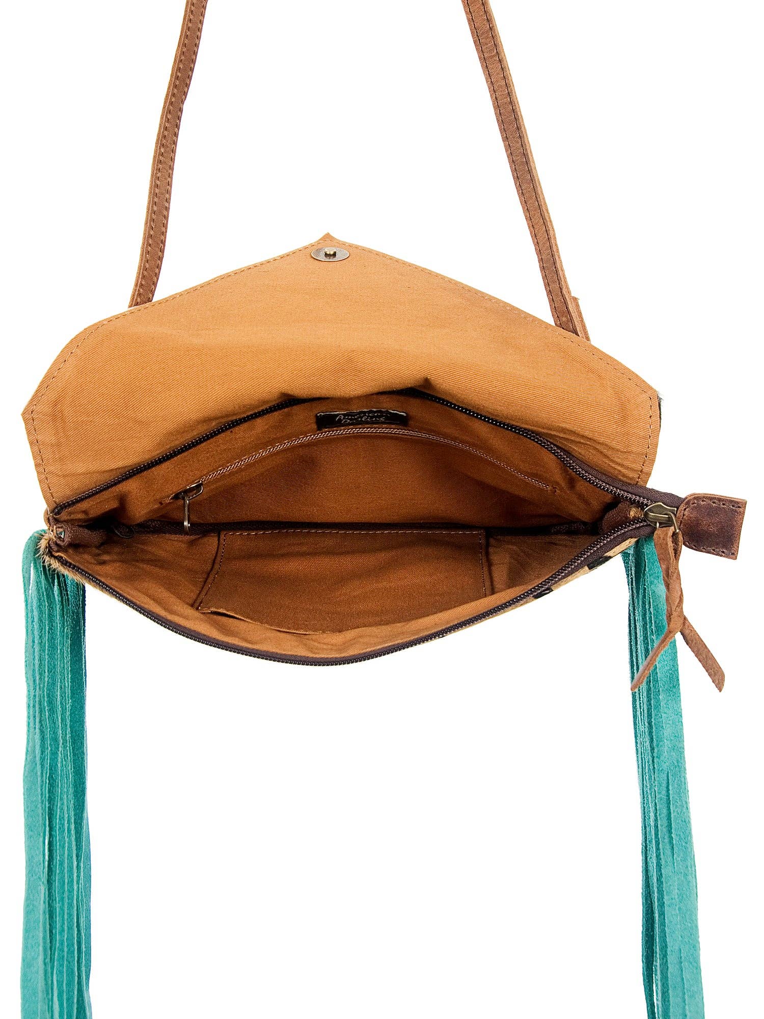 Turquoise Trails Leopard Crossbody