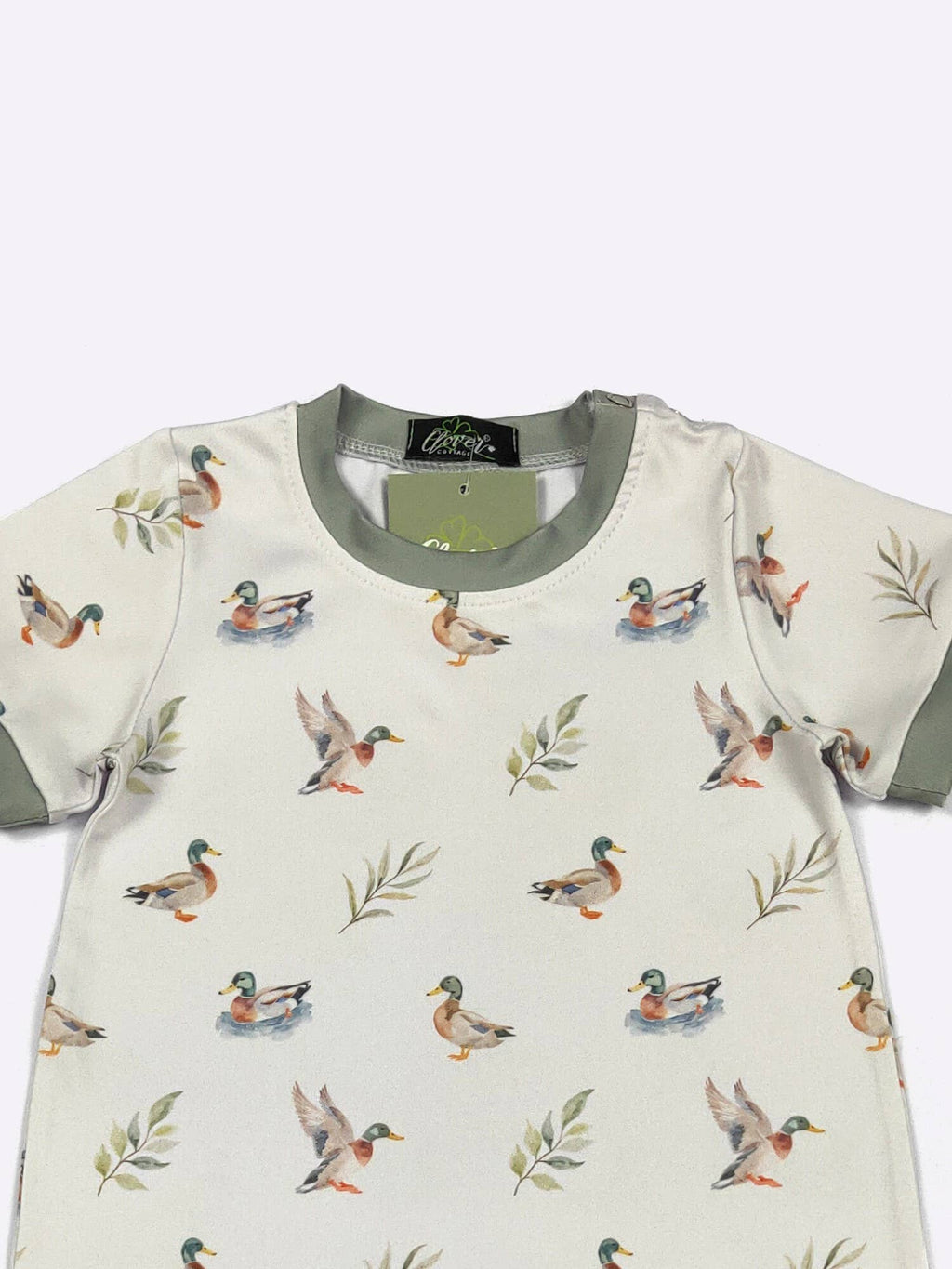 Drake Duck Boy Romper