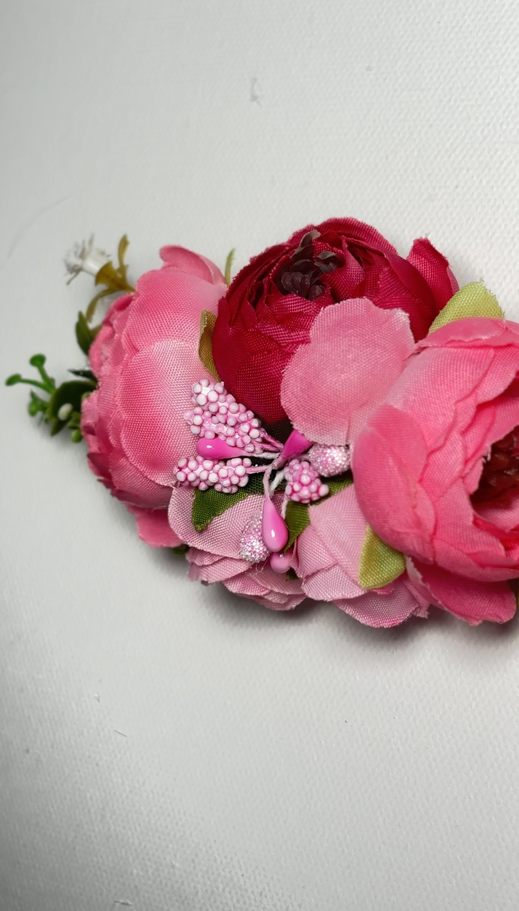 Magenta Blooms Headband
