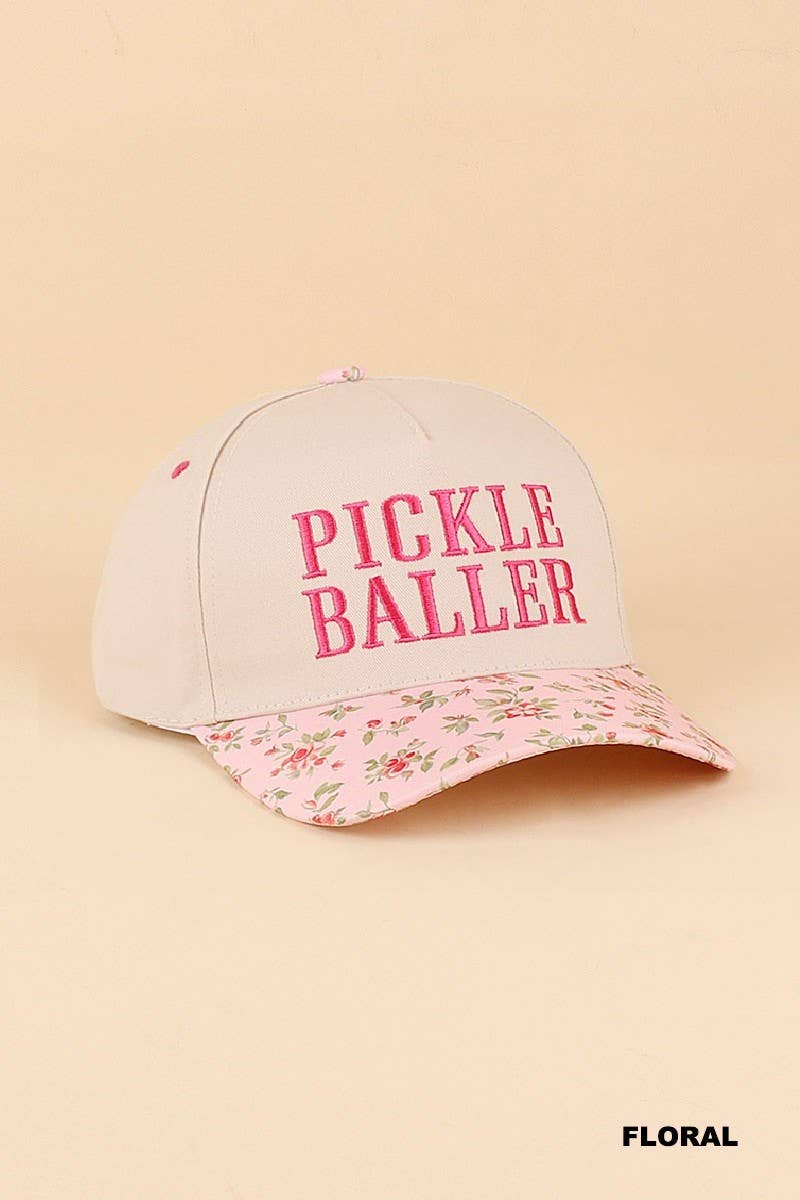 Pickle Baller Two Tone Snapback Hat