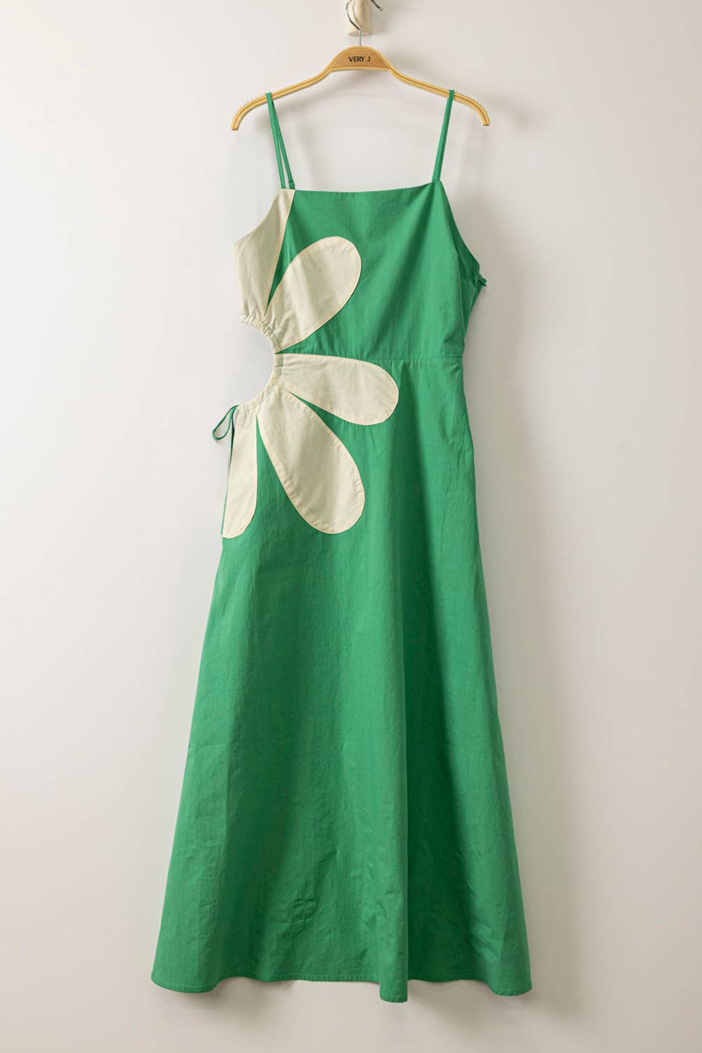 Desert Bloom Floral Cutout Midi Dress