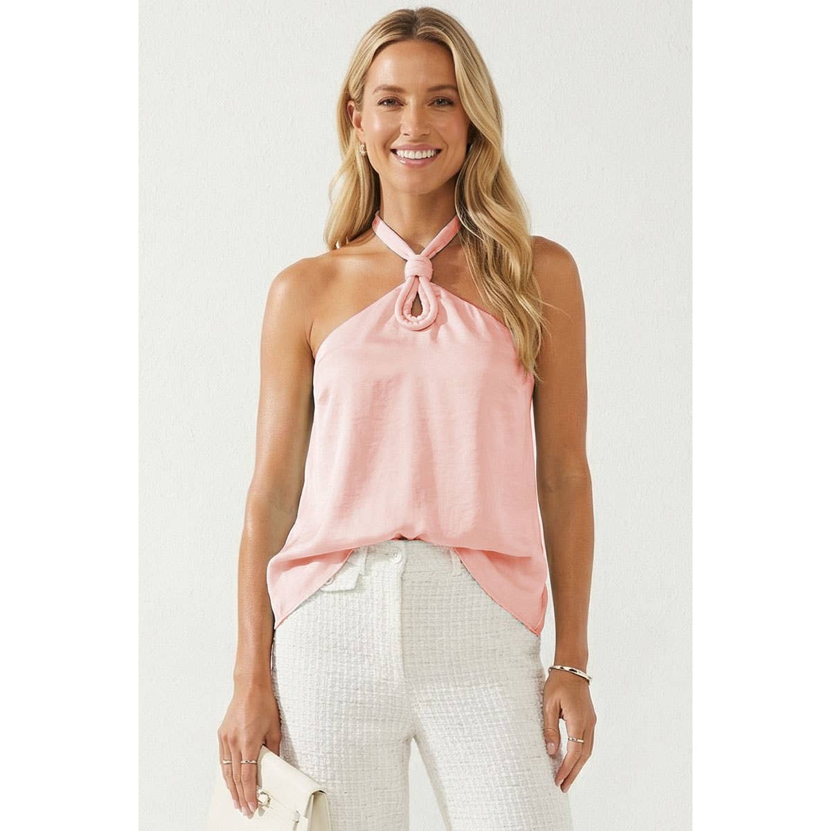 Santorini Halter Blouse