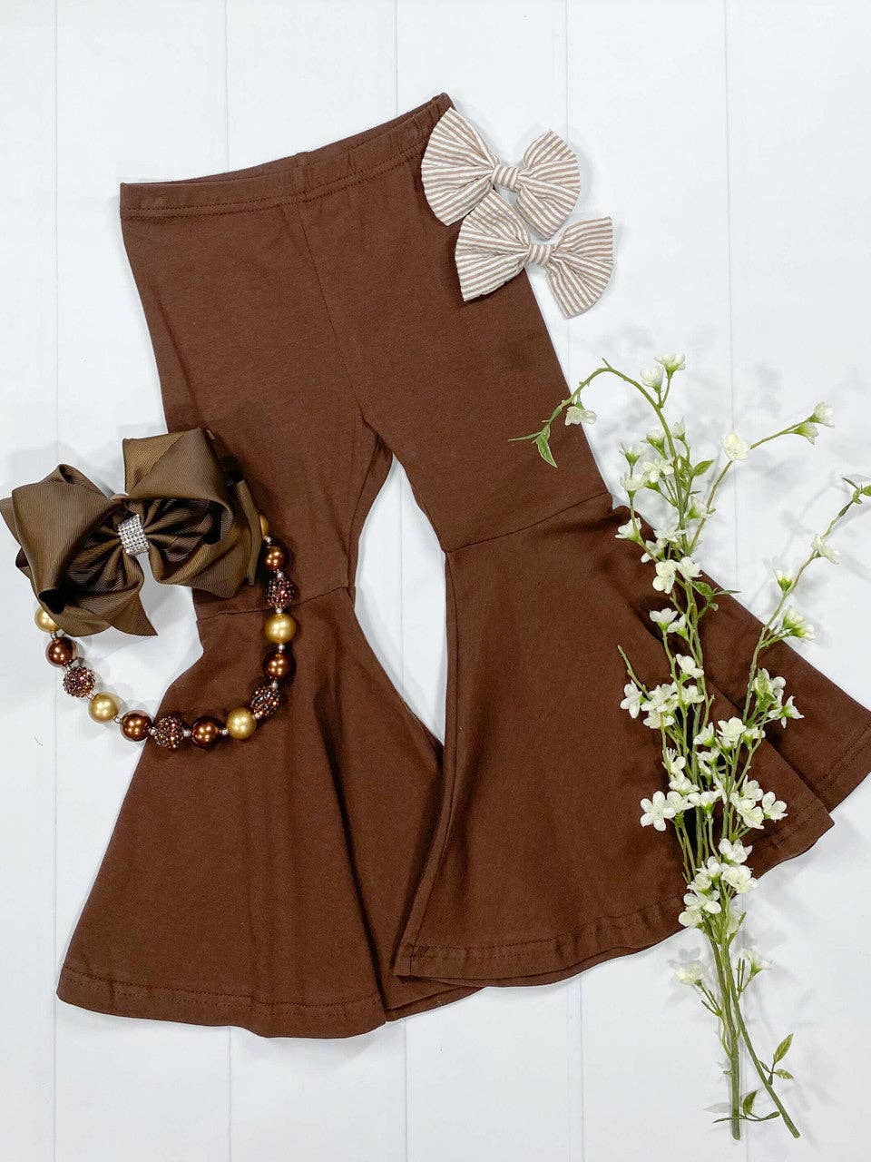 Little Cowgirl Bell Bottoms
