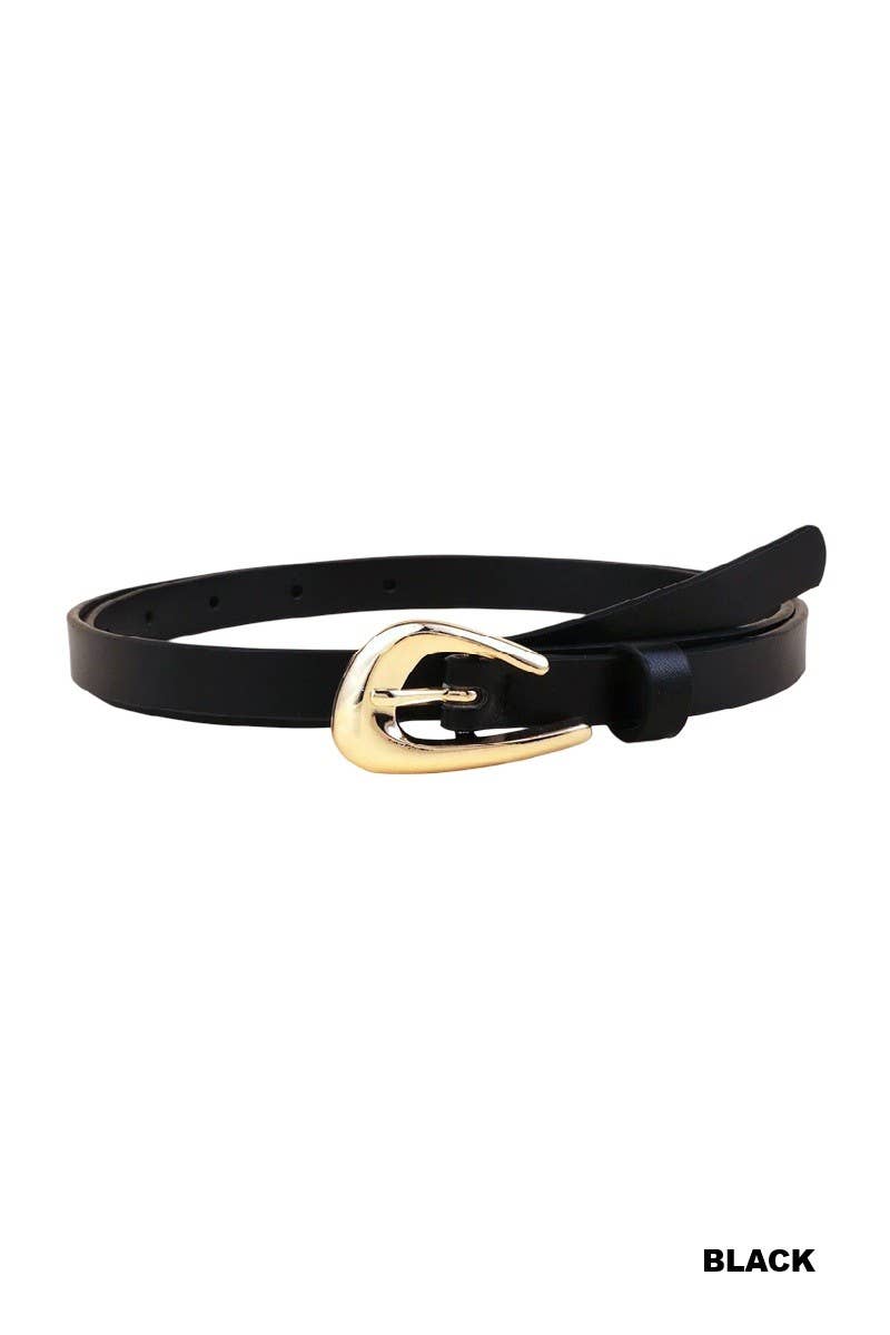 Teardrop Pin Buckle Fashion Belt