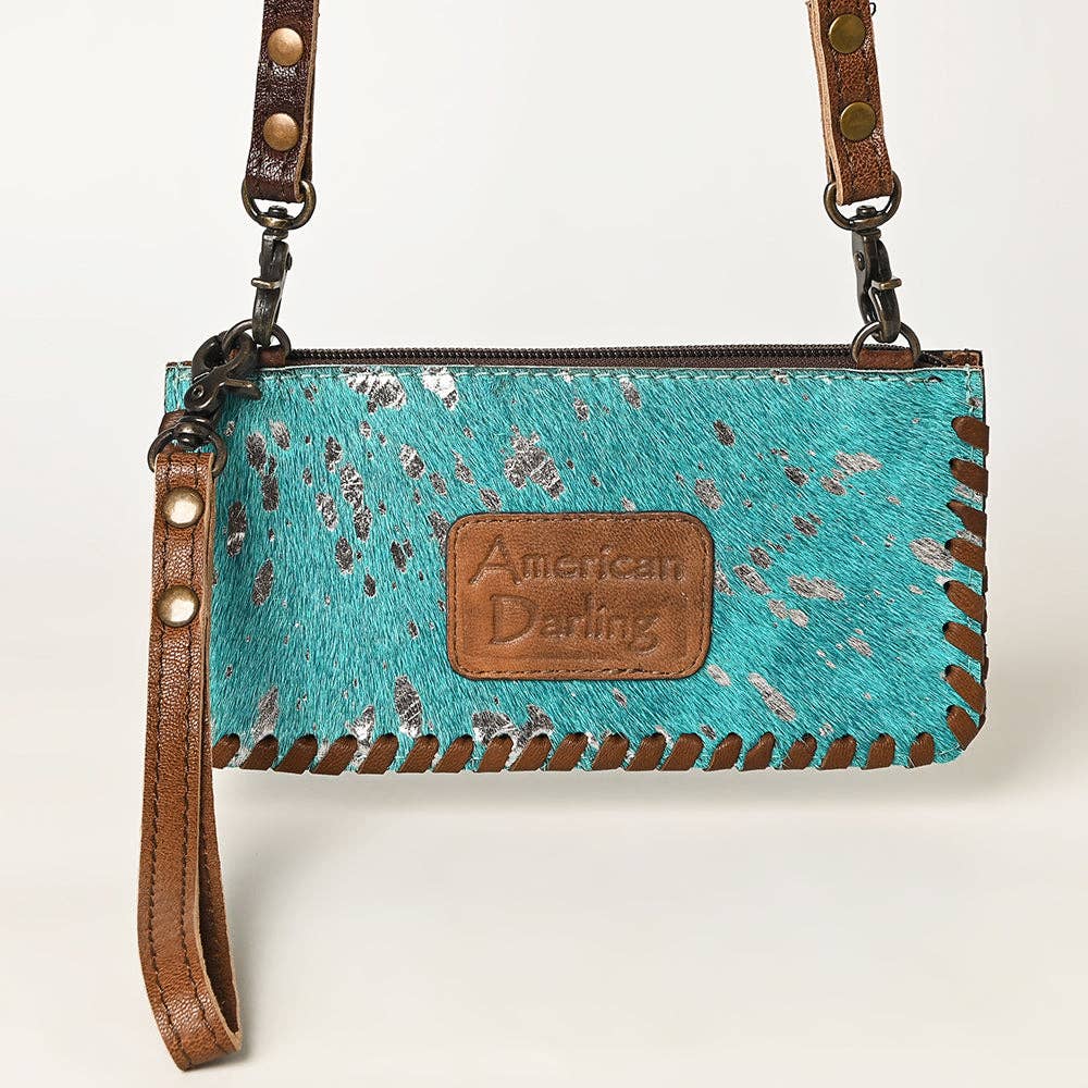 Wild West Leopard Crossbody Wallet
