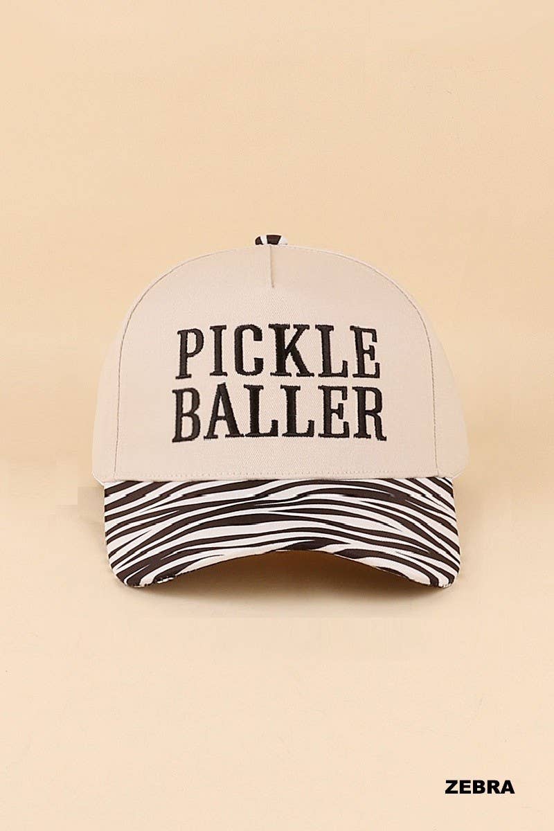 Pickle Baller Two Tone Snapback Hat