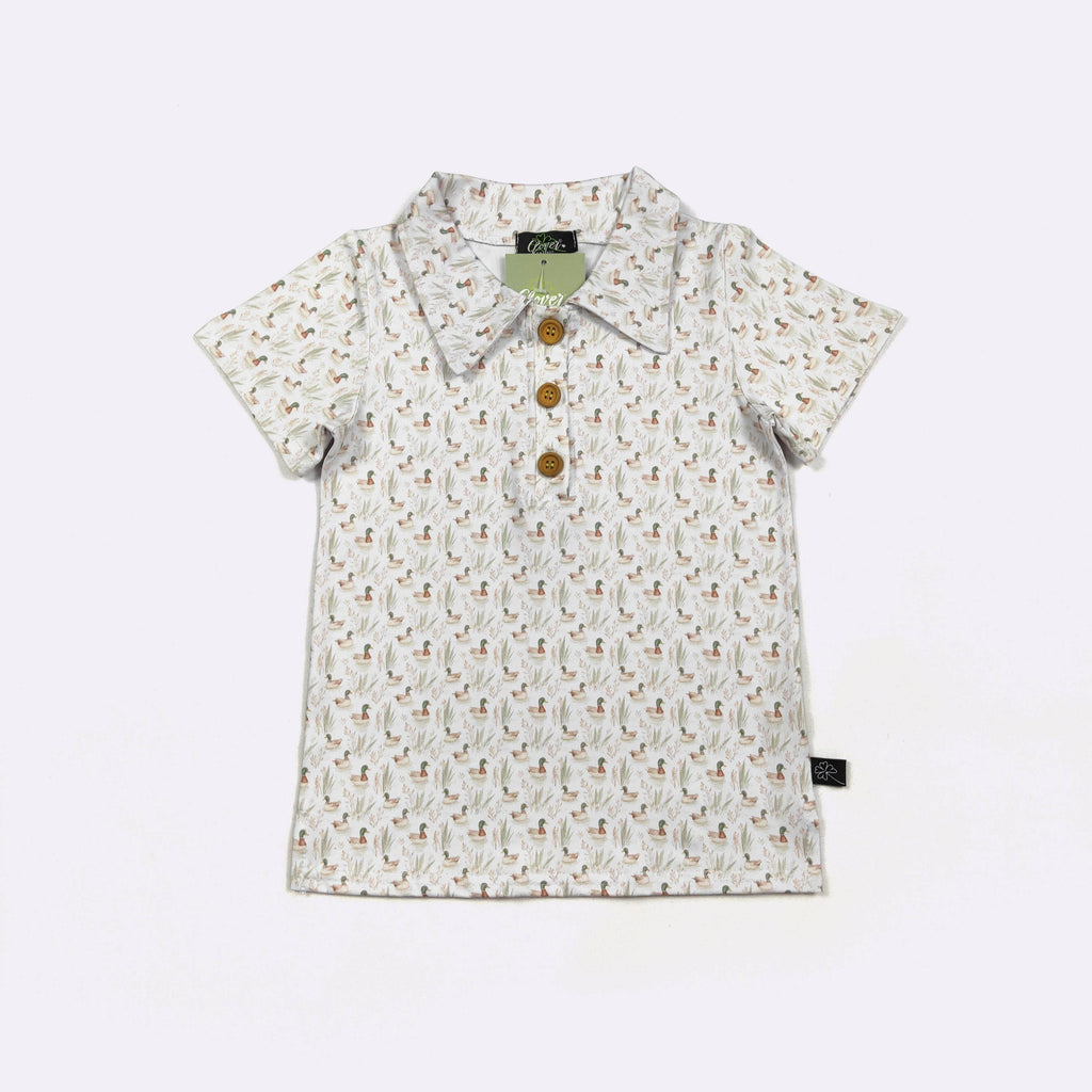 Mallard Pond Boy Collar Shirt
