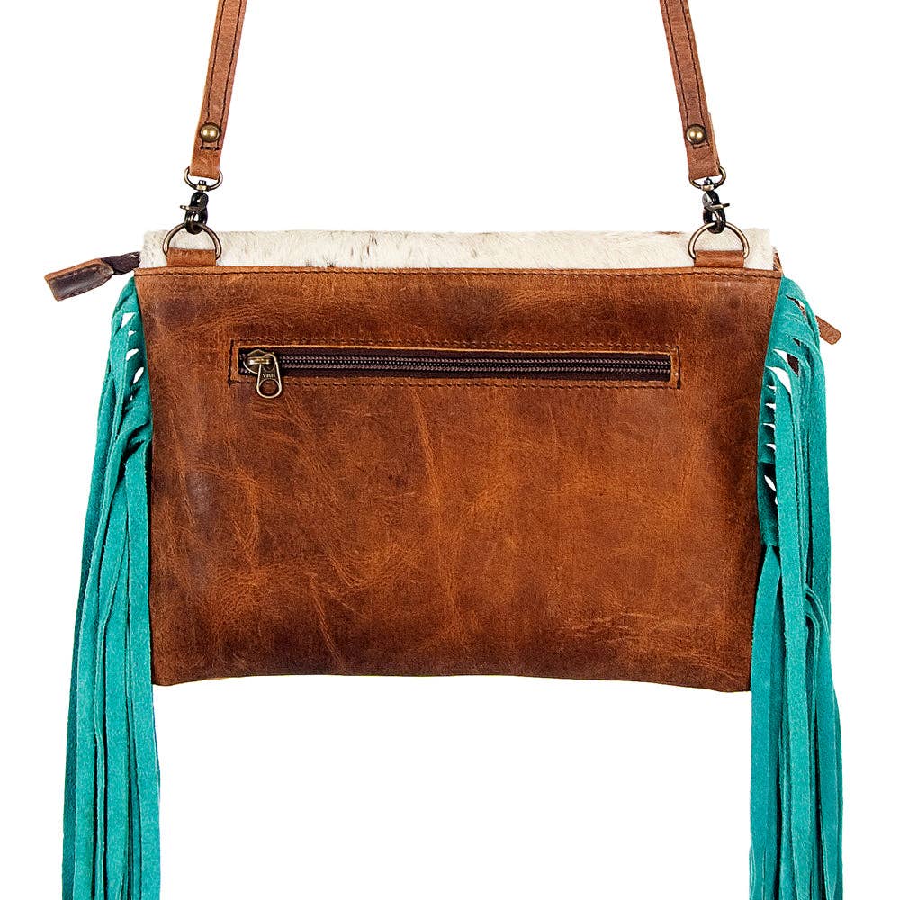 Turquoise Trails Leopard Crossbody