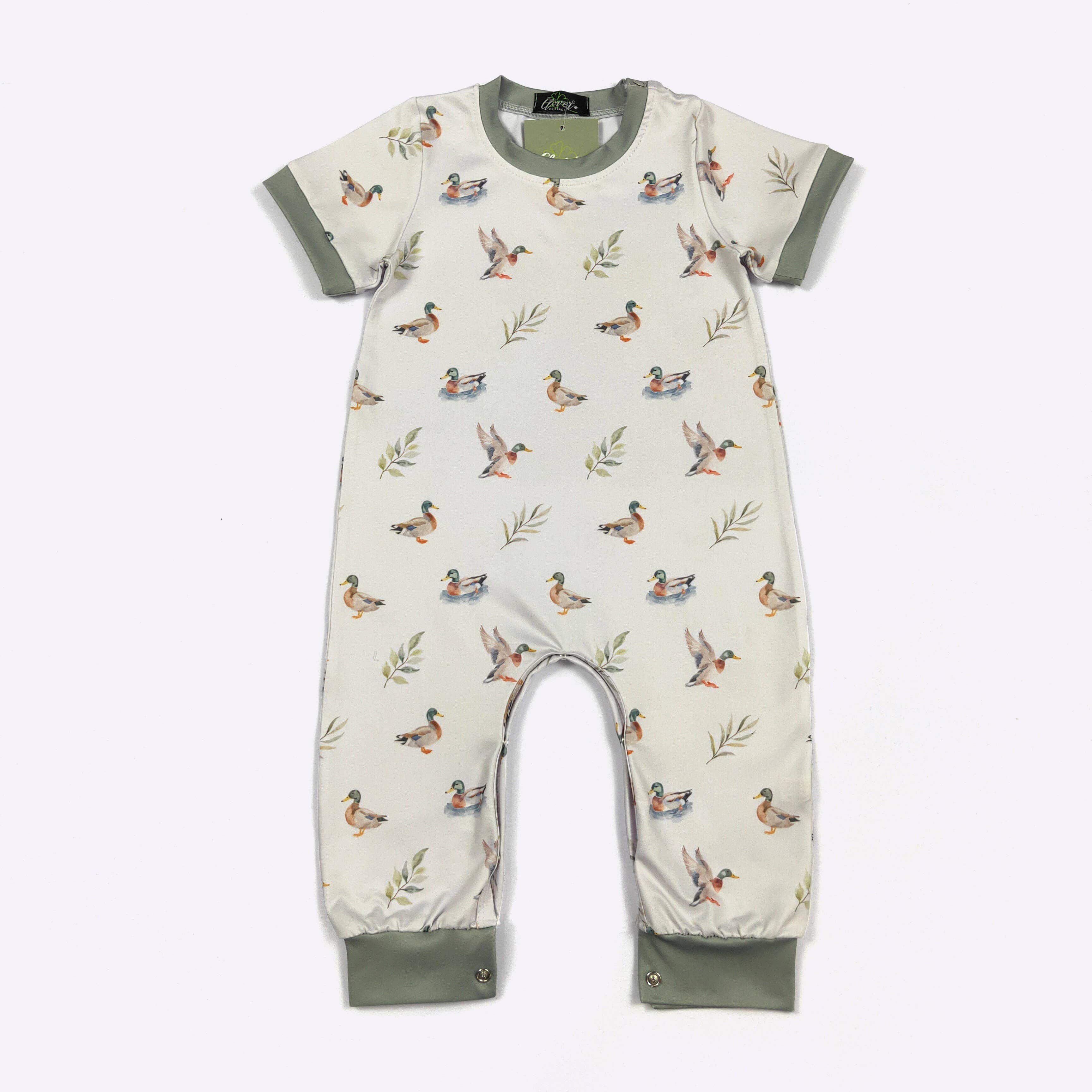 Drake Duck Boy Romper