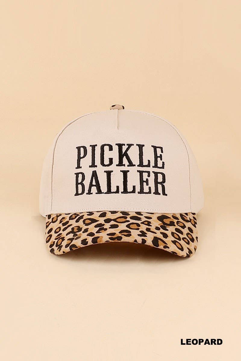Pickle Baller Two Tone Snapback Hat