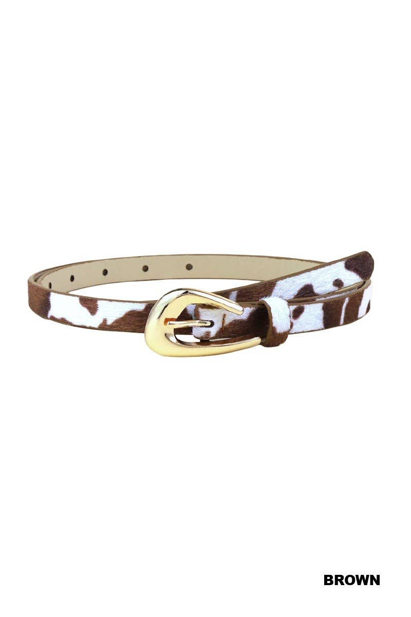 Teardrop Pin Buckle Fashion Belt