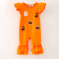 Halloween Sequin Baby Romper