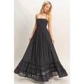 Smocked Halter Maxi Dress