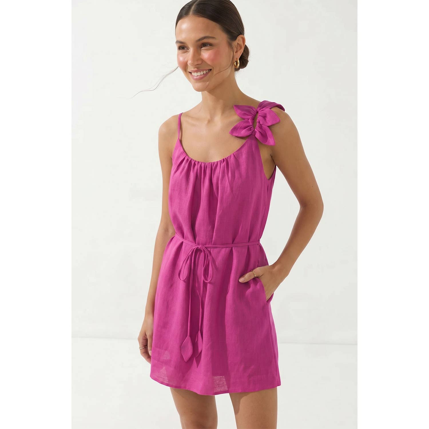 Pink Bow Bliss Dress
