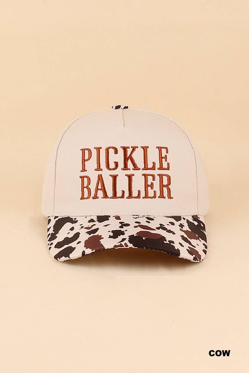 Pickle Baller Two Tone Snapback Hat