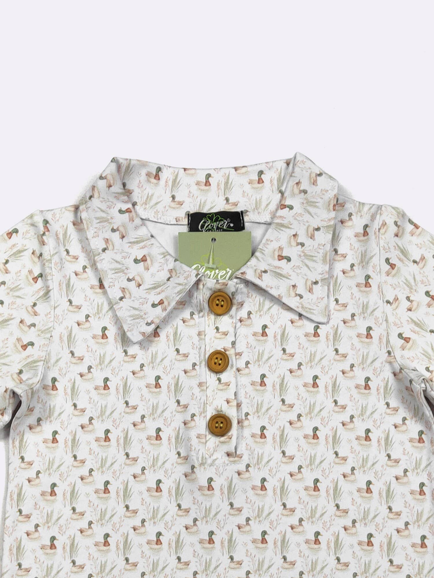 Mallard Pond Boy Collar Shirt